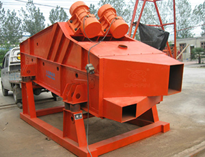 采用振動電機(jī)做激振源、橡膠彈簧裝置支撐并隔振、高耐磨材質(zhì)篩板、密封式篩箱等